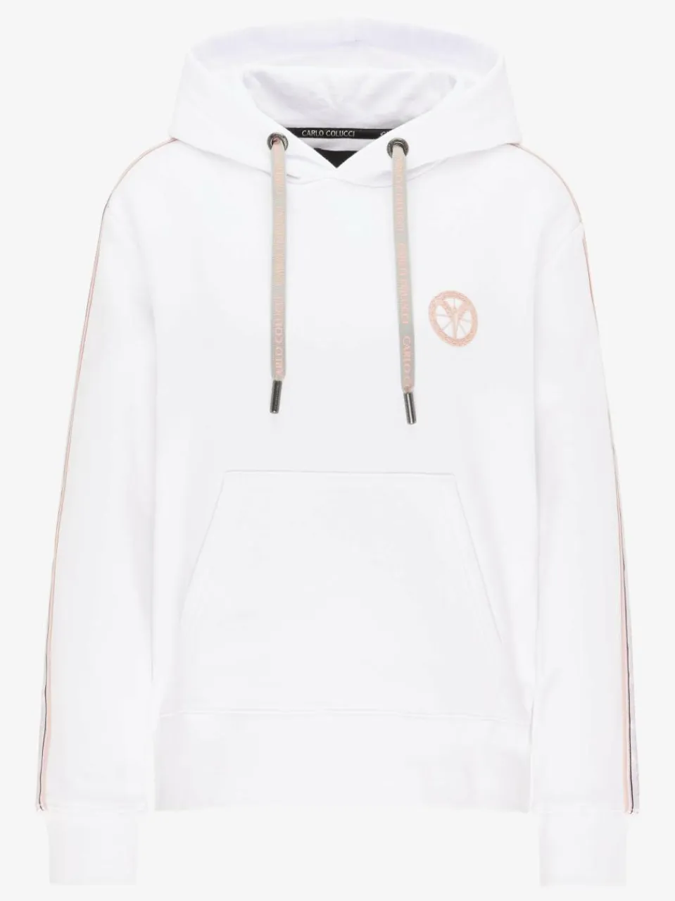 Damen Carlo Colucci Sweatshirts & Sweatjacken>Damen Kapuzensweatshirt - Catania