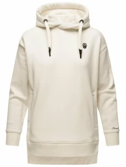 Damen Navahoo Sweatshirts & Sweatjacken>Damen Kapuzensweatshirt - Silberengelchen