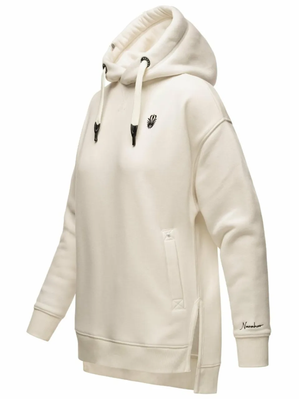 Damen Navahoo Sweatshirts & Sweatjacken>Damen Kapuzensweatshirt - Silberengelchen