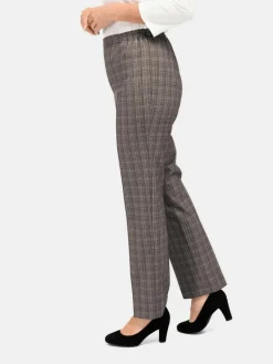 Goldner Hosen<Damen Karoschlupfhose - Re-fresh Karoschlupfhose beige kariert