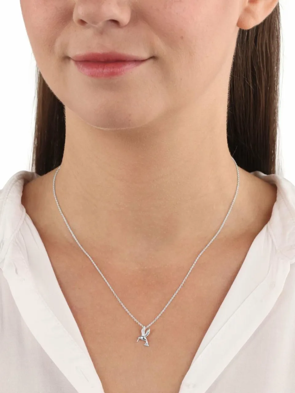 amor Schmuck<Damen Kette silber uni