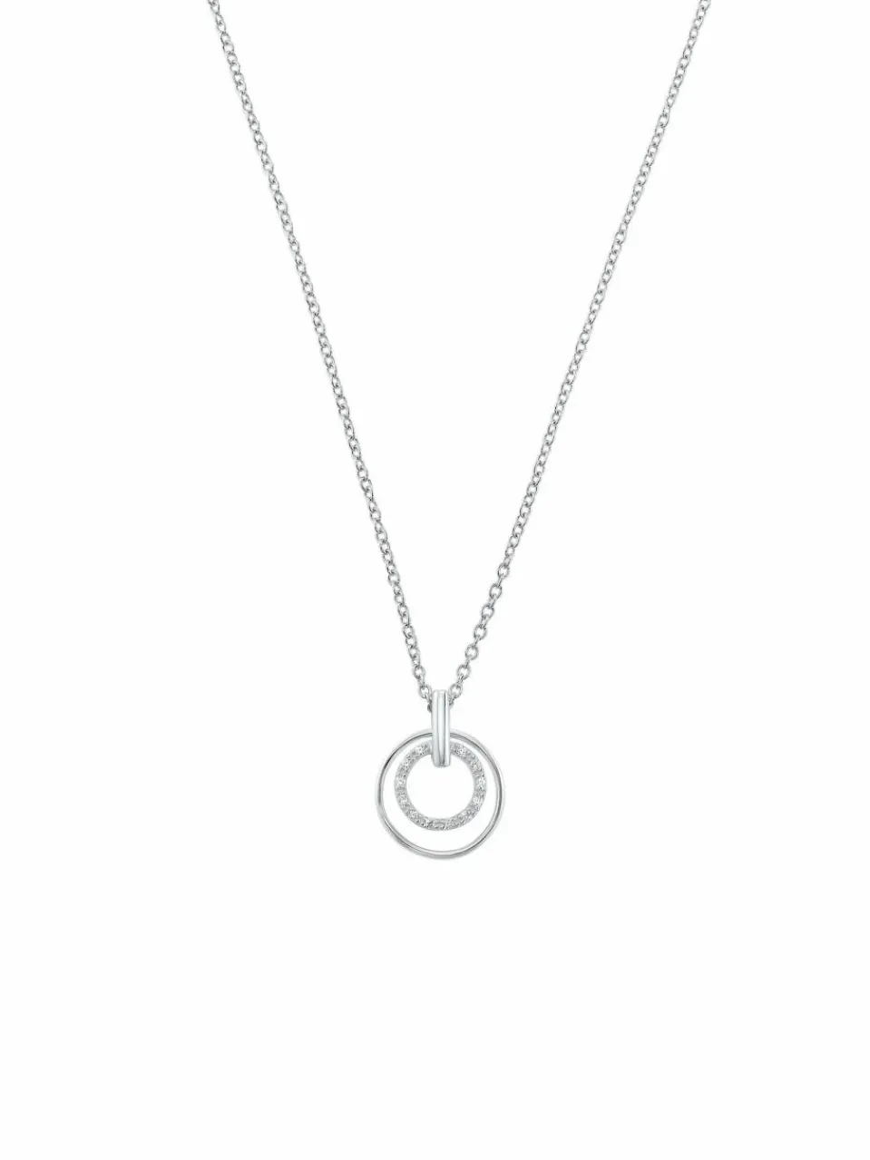 s.Oliver Schmuck<Damen Kette mit Anhänger silber uni