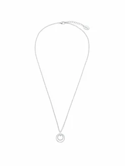 s.Oliver Schmuck<Damen Kette mit Anhänger silber uni