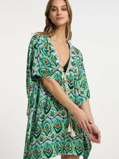 Damen IZIA Blusen>Damen Kimono