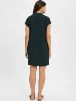 Street One Kleider<Damen Kleid tanne uni