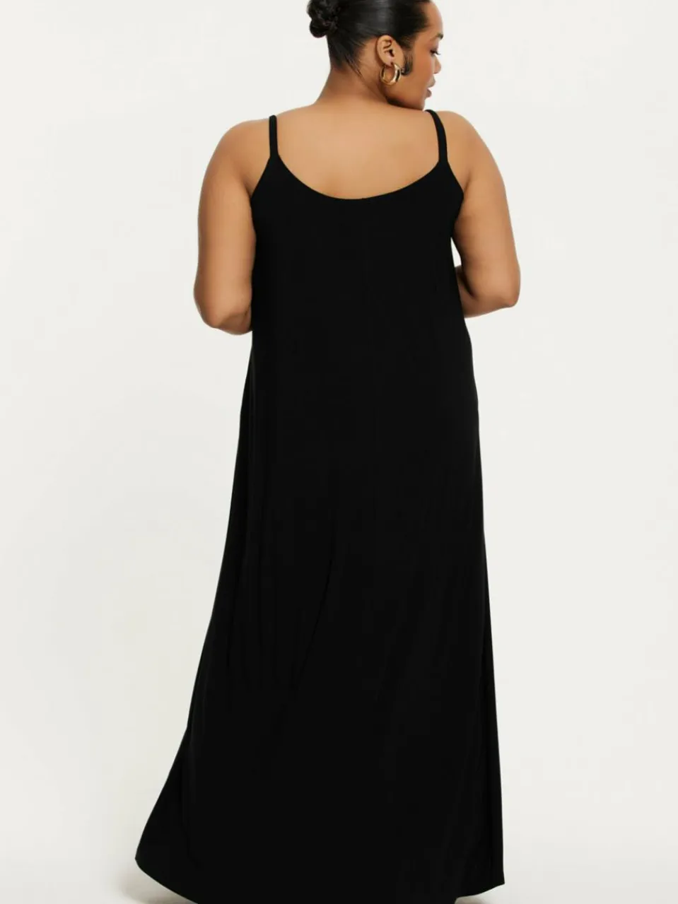 YOEK Kleider<Damen Kleid schwarz uni