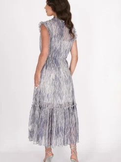 Faina Kleider<Damen Kleid mehrfarbig gemustert