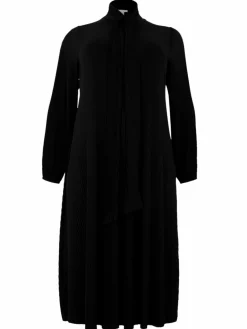 YOEK Kleider<Damen Kleid schwarz uni