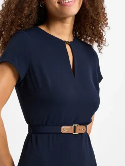 Lauren Ralph Lauren Kleider<Damen Kleid marine uni