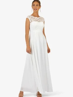 Kraimod Kleider<Damen Kleid weiß uni