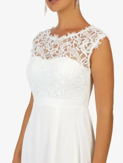 Kraimod Kleider<Damen Kleid weiß uni