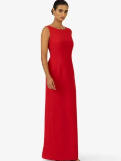 Kraimod Kleider<Damen Kleid rot uni