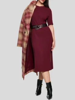 Marc Cain Kleider<Damen Kleid kastanie uni