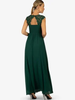 Kraimod Kleider<Damen Kleid smaragd uni