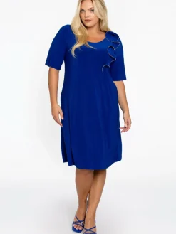 YOEK Kleider<Damen Kleid denim uni