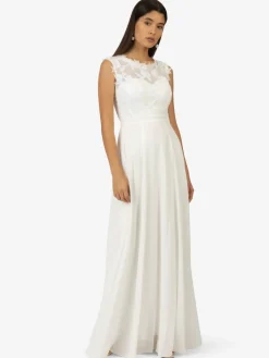 Kraimod Kleider<Damen Kleid weiß uni