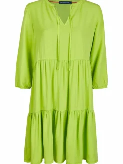 Navigazione Kleider<Damen Kleid grün uni