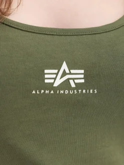Alpha Industries Kleider<Damen Kleid oliv bedruckt