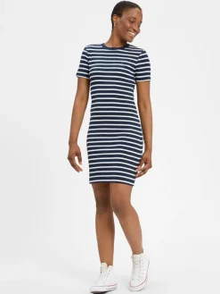 Tommy Hilfiger Kleider<Damen Kleid marine weiß gestreift