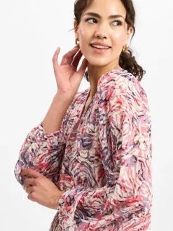 BOSS Orange Kleider<Damen Kleid - C_Ditissy mehrfarbig koralle gemustert