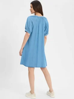 Marie Lund Kleider<Damen Kleid - Maria bleached uni