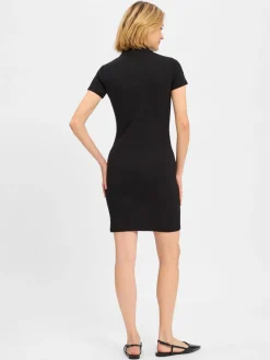 HUGO BLUE Kleider<Damen Kleid - Nalayla_B schwarz uni