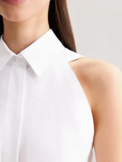 Seidensticker Kleider<Damen Kleid - Uni weiß uni