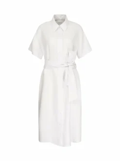 Seidensticker Kleider<Damen Kleid - Uni weiß uni