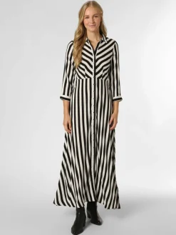 Y.A.S Kleider<Damen Kleid - YASSavanna schwarz weiß gestreift