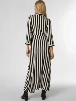 Y.A.S Kleider<Damen Kleid - YASSavanna schwarz weiß gestreift