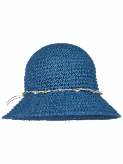 Loevenich Mützen & Hüte<Damen Kopfbedeckung blau uni