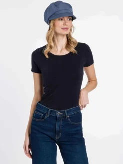 Loevenich Mützen & Hüte<Damen Kopfbedeckung blau uni