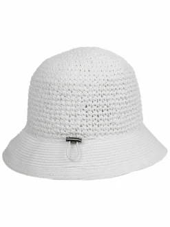 Loevenich Mützen & Hüte<Damen Kopfbedeckung weiß uni