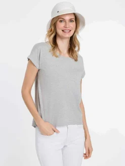 Loevenich Mützen & Hüte<Damen Kopfbedeckung beige gestreift