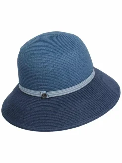 Loevenich Mützen & Hüte<Damen Kopfbedeckung blau uni