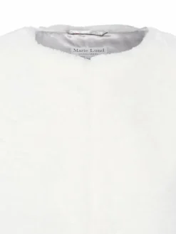 Marie Lund Jacken & Westen<Damen Kunstfellweste - Tilda ecru uni