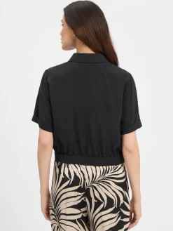 Damen More & More Blusen>Damen Kurzarmbluse