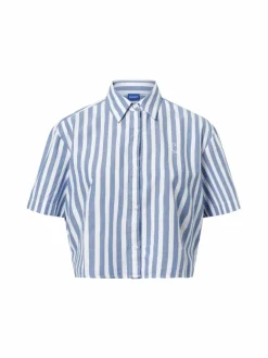 Damen HUGO BLUE Blusen>Damen Kurzarmbluse - Eleisa_B