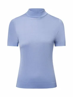 Damen Ipuri Essentials Pullover & Strickjacken>Damen Kurzarm-Pullover mit Seiden-Anteil