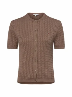 Damen Tommy Hilfiger Pullover & Strickjacken>Damen Kurzarm-Strickjacke