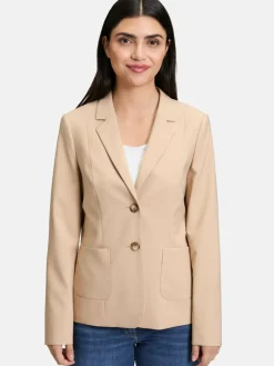 Betty Barclay Blazer<Damen Kurzblazer beige uni