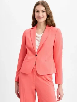 comma Blazer<Damen Kurzblazer koralle uni