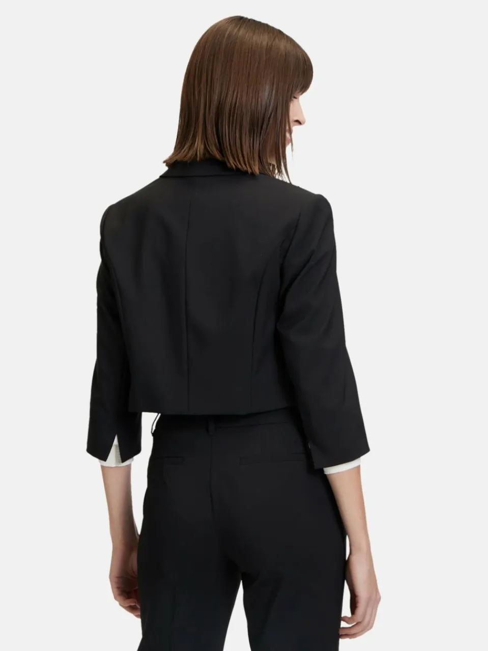 Betty Barclay Blazer<Damen Kurzblazer schwarz uni
