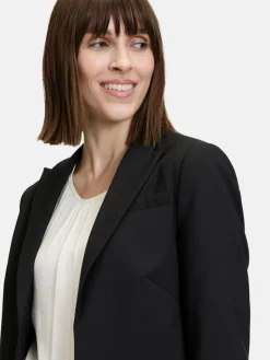 Betty Barclay Blazer<Damen Kurzblazer schwarz uni