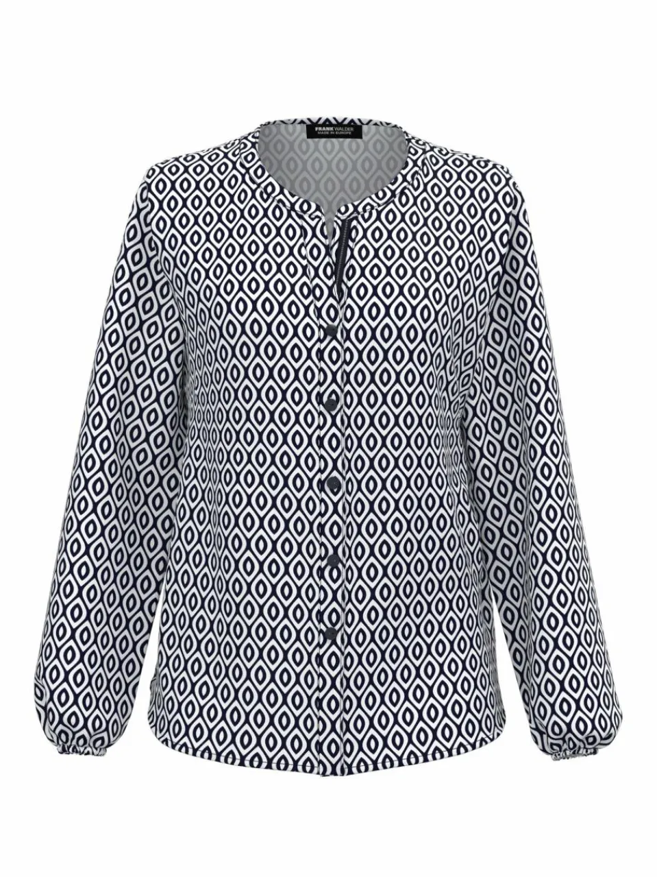 Damen Frank Walder Blusen>Damen Langarmbluse