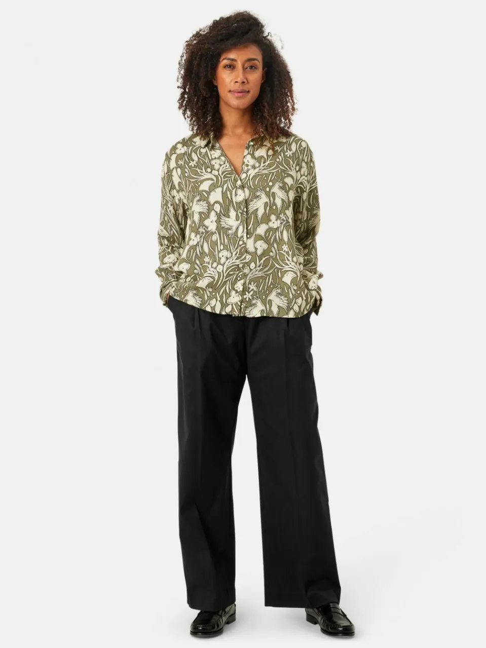 Damen Masai Blusen>Damen Langarmhemd