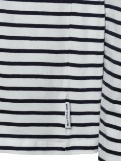 Marc O'Polo Denim Shirts & Tops<Damen Langarmshirt weiß marine gestreift