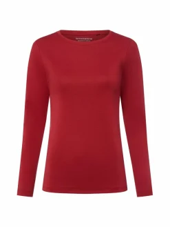 brookshire Shirts & Tops<Damen Langarmshirt rot uni