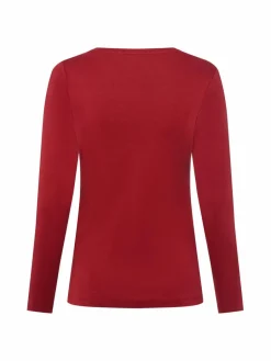 brookshire Shirts & Tops<Damen Langarmshirt rot uni