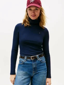 Damen Tommy Hilfiger Pullover & Strickjacken>Damen Langarmshirt